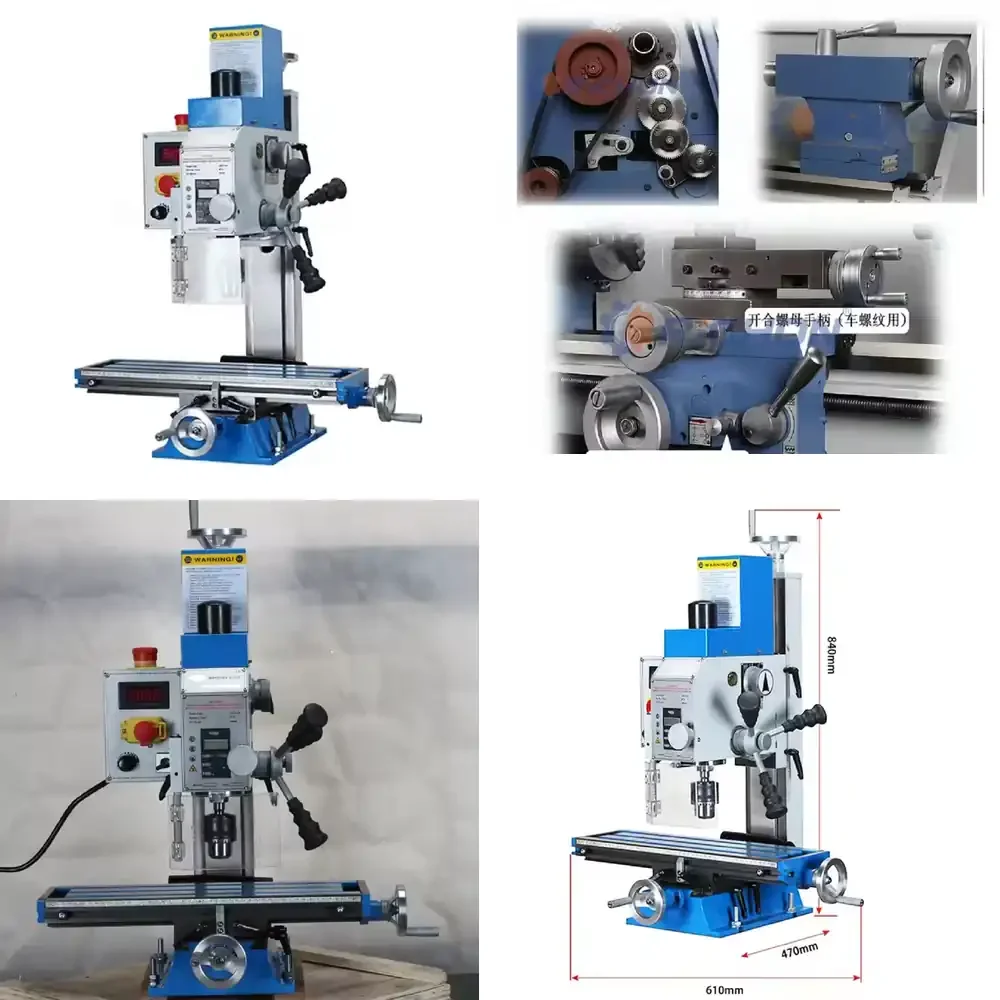 (JYZX)-16V Mini Drilling and Milling Machine Household Light Metal Processing Easy to Operate With Low Price in China Factory
(JYZX)-16V Mini Drilling and Milling Machine Household Light Metal Processing Easy to Operate With Low Price in China Factory