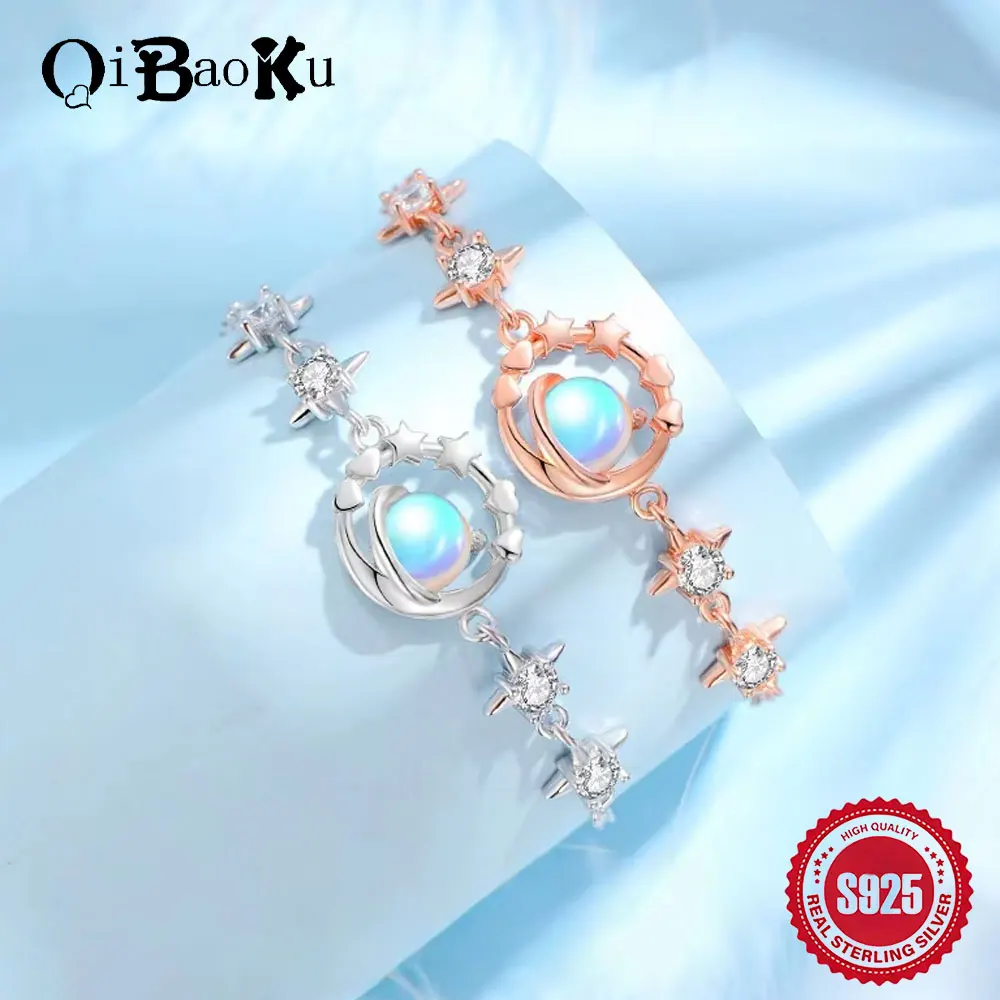 QIBAOKU Retro S925 Sterling Silver Bracelet Simple Luxury Brand Jewelry Designer Exquisite Valentine's Day Gift
QIBAOKU Retro S925 Sterling Silver Bracelet Simple Luxury Brand Jewelry Designer Exquisite Valentine's Day Gift