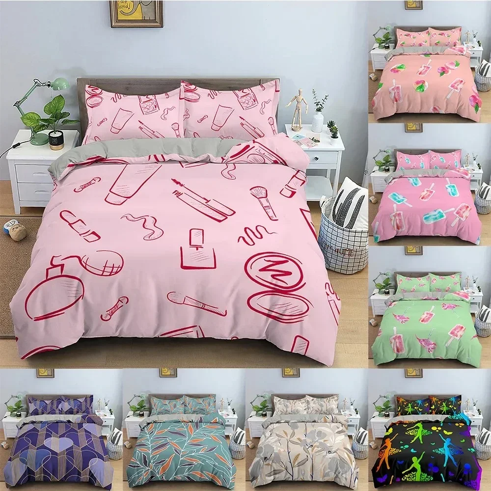 Modern Bedding Set Floral Pattern Duvet Cover Bedroom 3D Comforter Covers Single Twin King Size Quilt Cover Home Textile
Modern Bedding Set Floral Pattern Duvet Cover Bedroom 3D Comforter Covers Single Twin King Size Quilt Cover Home Textile