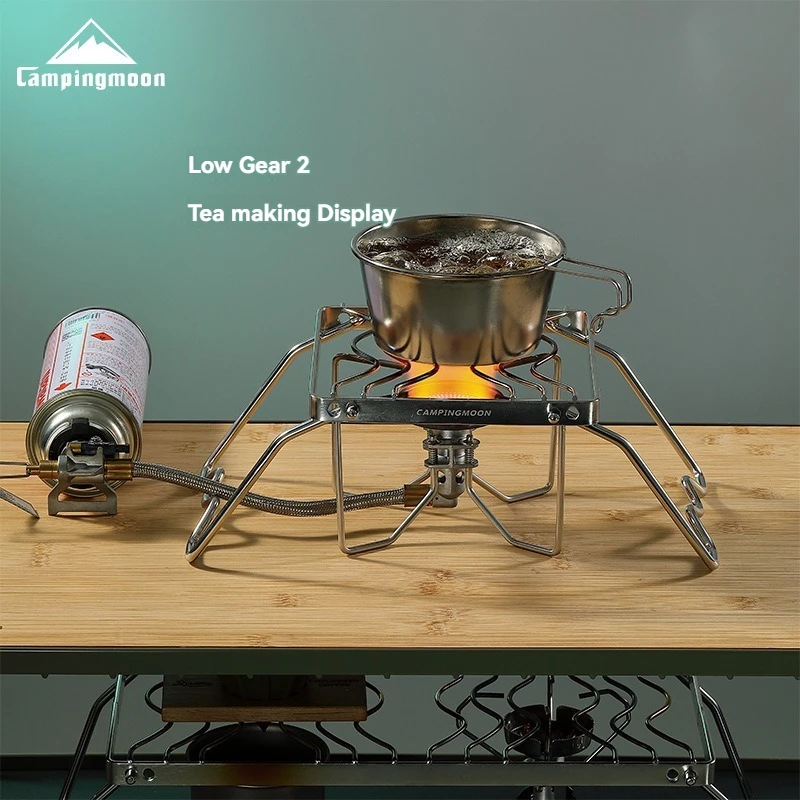 CAMPINGMOON Portable Stainless Steel Camping Grill Adjustable Height Stand Lightweight and Durable Perfect for Camping and BBQ
CAMPINGMOON Portable Stainless Steel Camping Grill Adjustable Height Stand Lightweight and Durable Perfect for Camping and BBQ