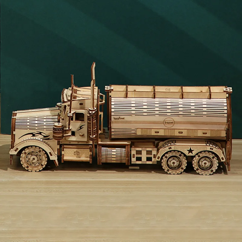 3D Jigsaw Tank Car Money Tank High Difficulty DIY Building Block Truck 3D Wood Three-dimensional Jigsaw Toy Creative Gift
3D Jigsaw Tank Car Money Tank High Difficulty DIY Building Block Truck 3D Wood Three-dimensional Jigsaw Toy Creative Gift