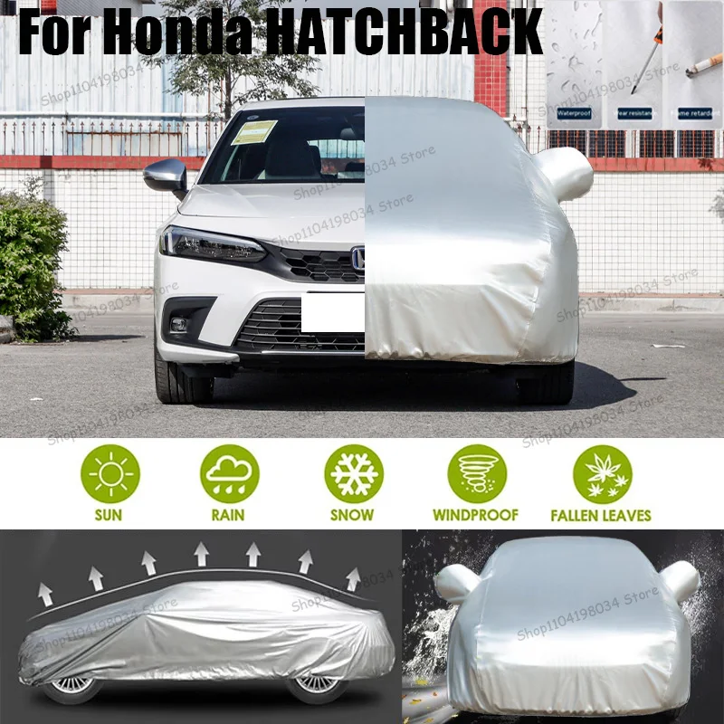 For Honda HATCHBACK Auto Anti snow Anti dust Sunscreen Anti-uv Anti peeling paint And Anti Rainwater 210t car cover Car cover
For Honda HATCHBACK Auto Anti snow Anti dust Sunscreen Anti-uv Anti peeling paint And Anti Rainwater 210t car cover Car cover