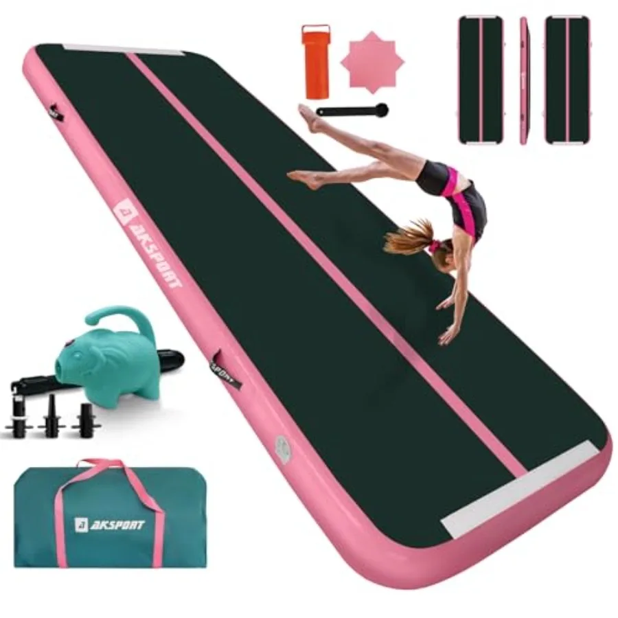 Iatable Gymnatsics Mat Tumble Track 10Feet 13Feet 16Feet 20Feet 23Feet Air Tumbling Mat with Air Pump for Home Use/Training/Che
Iatable Gymnatsics Mat Tumble Track 10Feet 13Feet 16Feet 20Feet 23Feet Air Tumbling Mat with Air Pump for Home Use/Training/Che