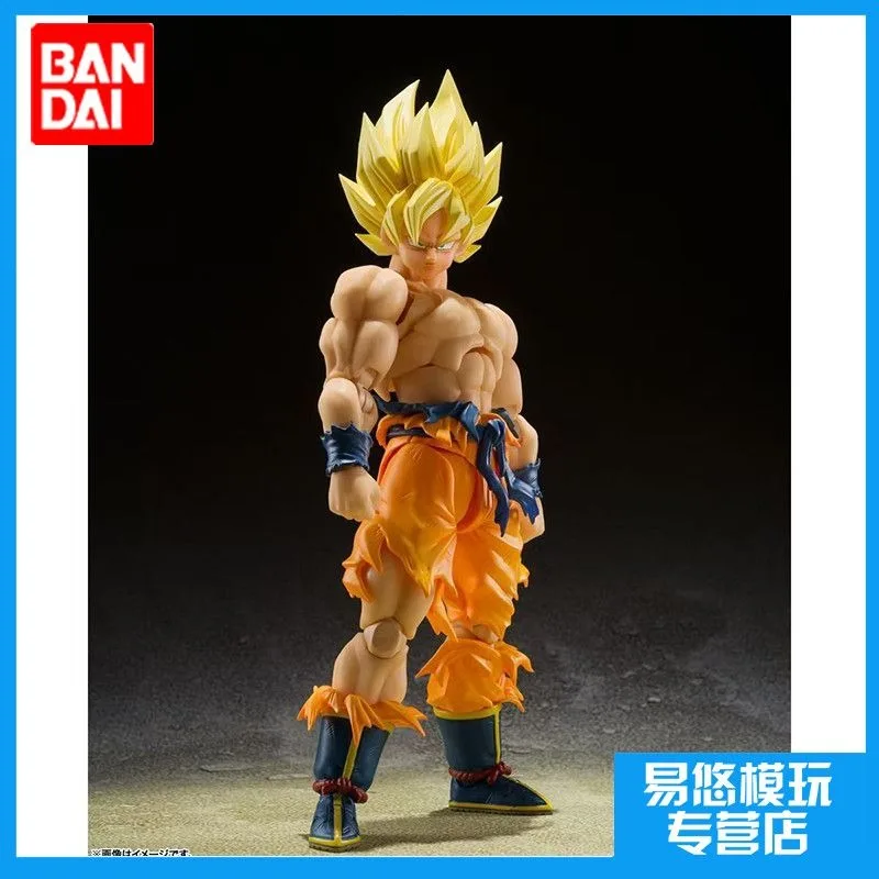Bandai SHF Battle Damaged Goku 3.0 Dragon Ball Z Son Goku’s Legendary Super Saiyan Awakening Reprint
Bandai SHF Battle Damaged Goku 3.0 Dragon Ball Z Son Goku’s Legendary Super Saiyan Awakening Reprint