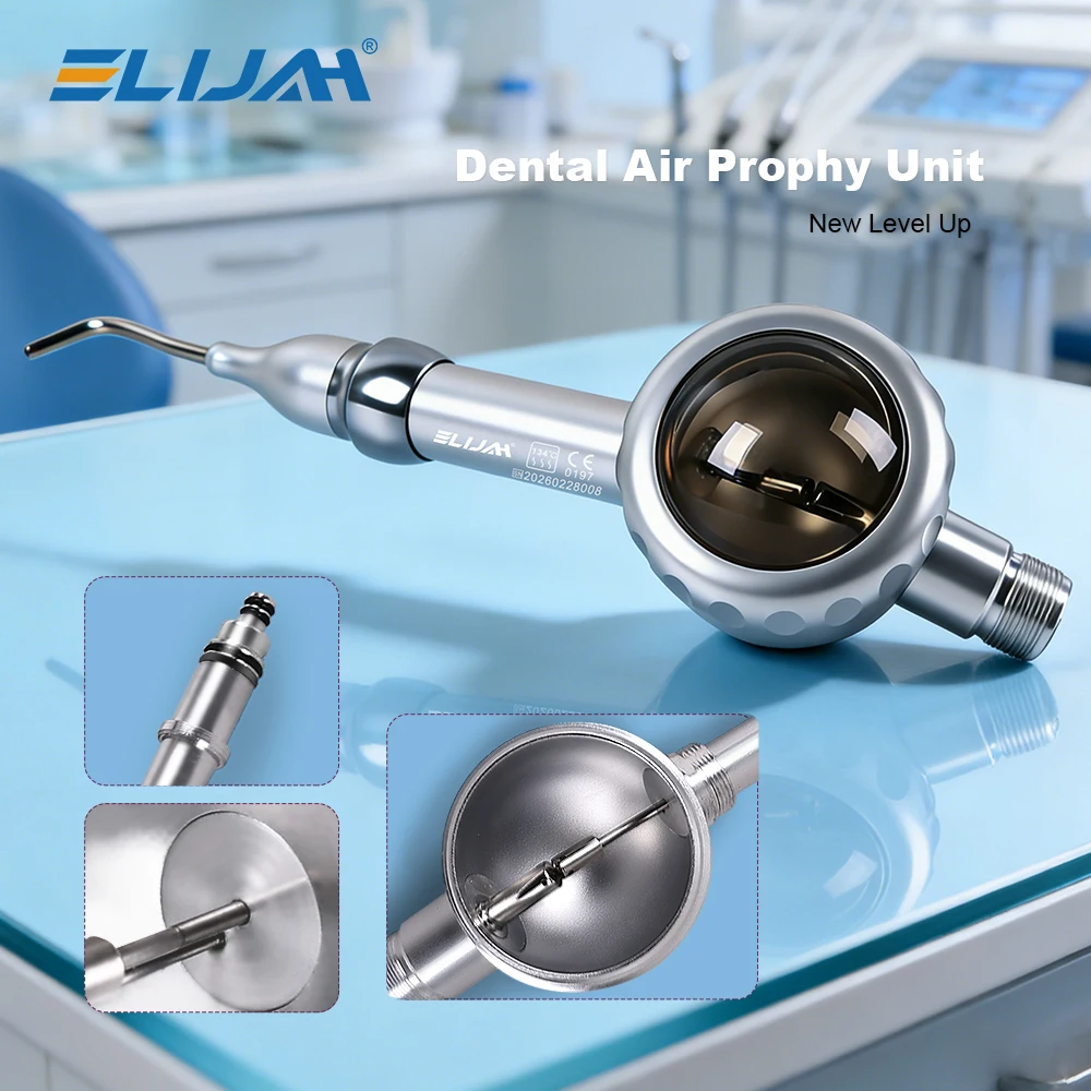 ELIJAH Dental Air Prophy Unit Teeth Polisher Jet Spray Air Blasting Stain Plaque Calculus Removal Oral Hygiene Care Dentist Tool
ELIJAH Dental Air Prophy Unit Teeth Polisher Jet Spray Air Blasting Stain Plaque Calculus Removal Oral Hygiene Care Dentist Tool