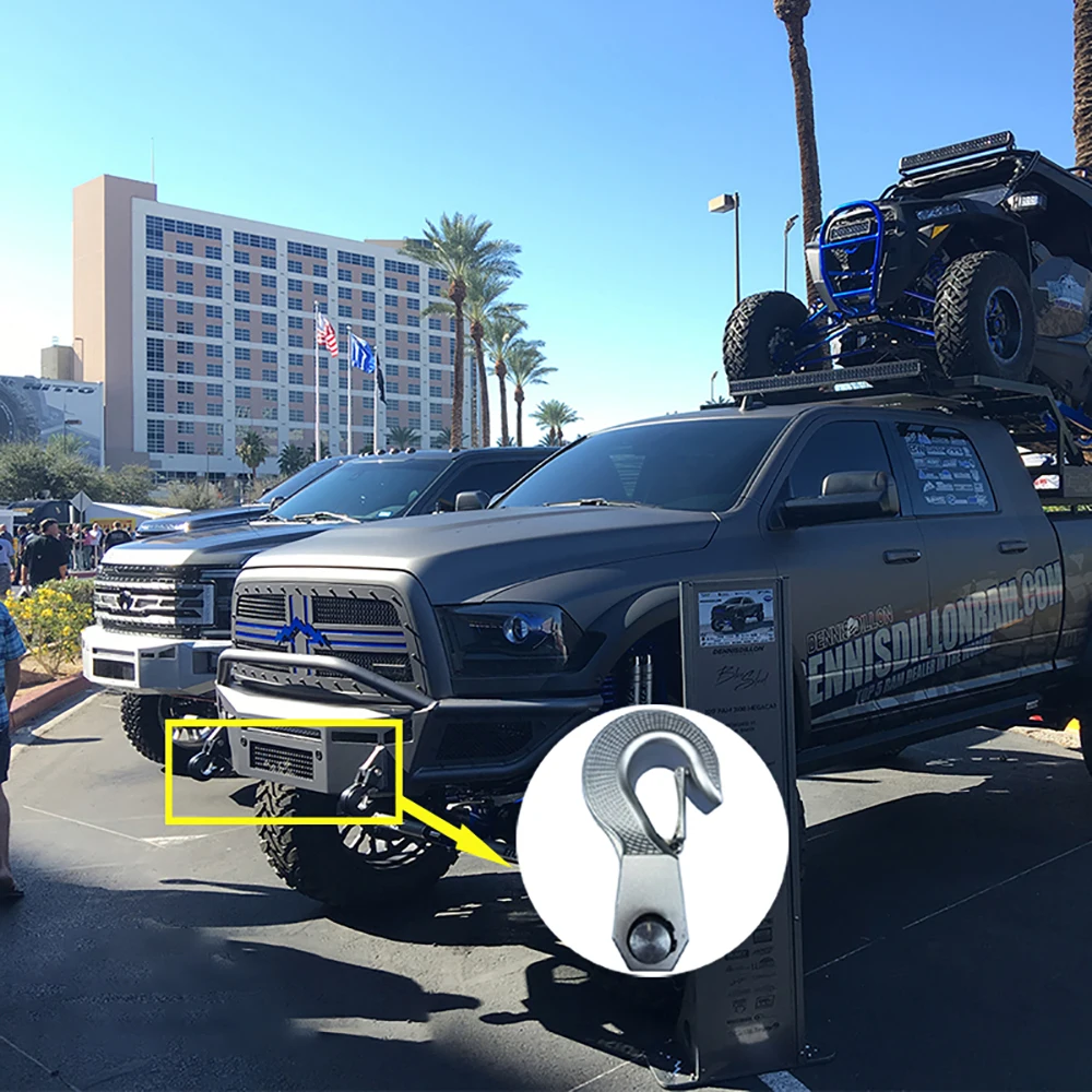 Lantsun J246 Hook Shackle Aluminum Alloy Silvery Towing Trailer Universal Maximum tensile strength: 8T
Lantsun J246 Hook Shackle Aluminum Alloy Silvery Towing Trailer Universal Maximum tensile strength: 8T