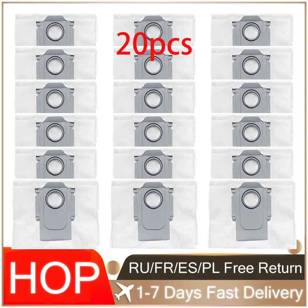 Dust Bag Parts For XiaoMi Roborock S7 MaxV Ultra Q5+ Q7+ Q7 Max+ T8 Robot Vacuum Cleaner Replacement Spare Parts Accessories
Dust Bag Parts For XiaoMi Roborock S7 MaxV Ultra Q5+ Q7+ Q7 Max+ T8 Robot Vacuum Cleaner Replacement Spare Parts Accessories