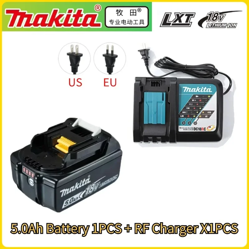 100% Original Makita Rechargeable Power Tool Battery, Replaceable LED Lithium-ion, 6.0 Ah 18V LXT BL1860B BL1860BL1850 BL1830
100% Original Makita Rechargeable Power Tool Battery, Replaceable LED Lithium-ion, 6.0 Ah 18V LXT BL1860B BL1860BL1850 BL1830