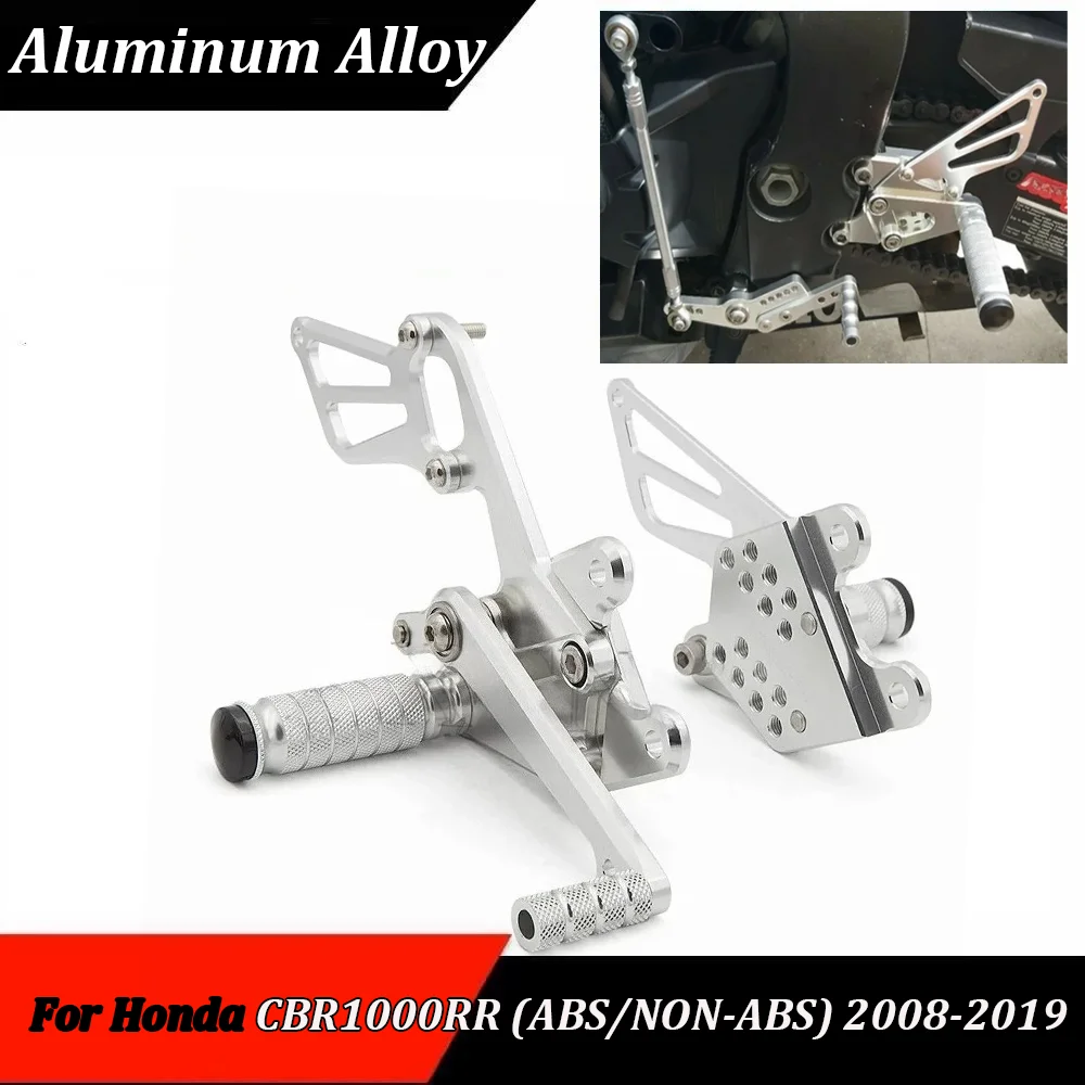For Honda CBR 1000RR CBR-1000RR CBR1000RR 2008-2015 2016 2017 2018 2019 CNC Motorcycle Rearset Footrest Footpeg Foot Peg Pedal
For Honda CBR 1000RR CBR-1000RR CBR1000RR 2008-2015 2016 2017 2018 2019 CNC Motorcycle Rearset Footrest Footpeg Foot Peg Pedal