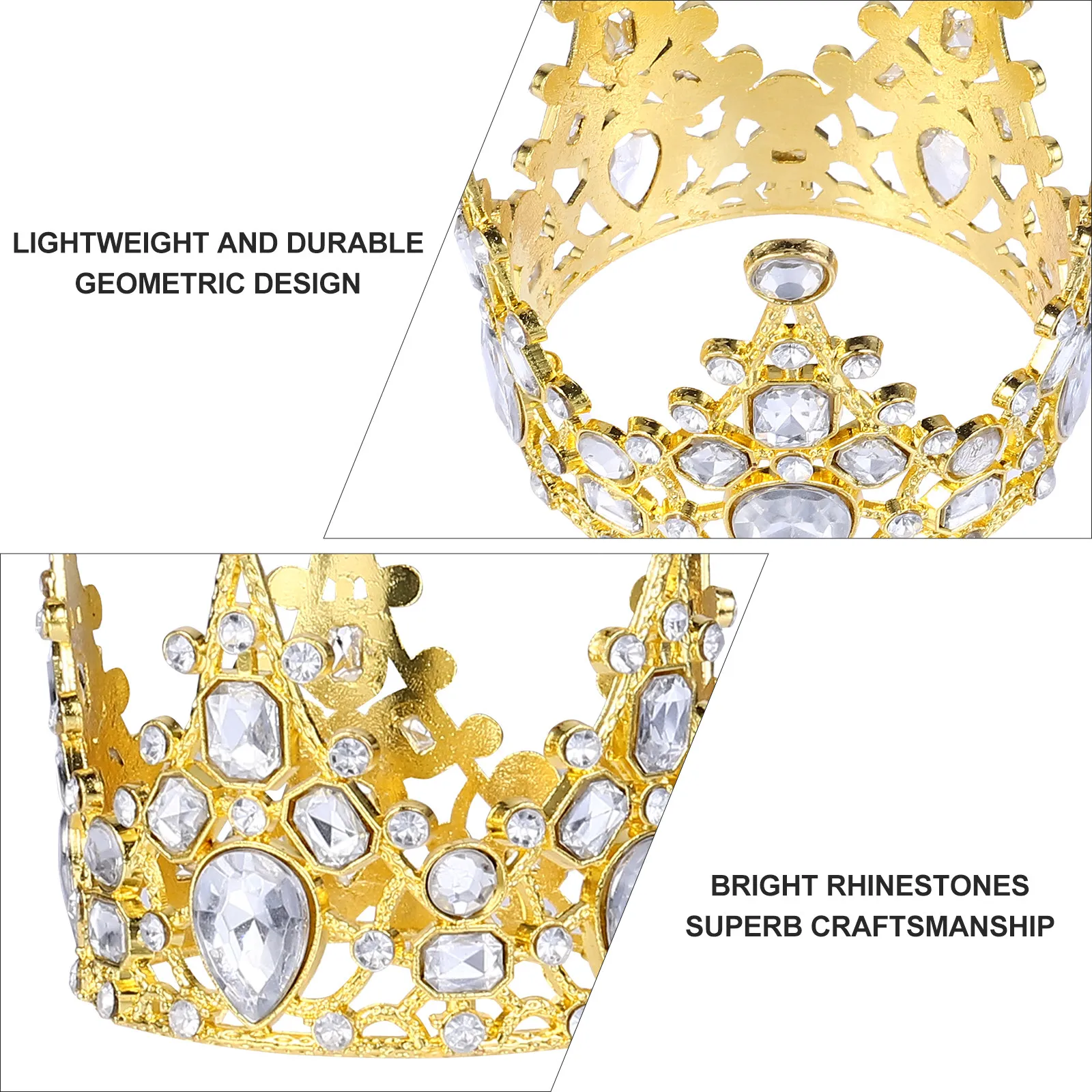 2 шт. Корона-топпер для капкейков на день рождения, очаровательное маленькое украшение в виде короны, идеально подходит для торта, фруктов, десертов, вечеринок, свадеб, детских праздников
2 шт. Корона-топпер для капкейков на день рождения, очаровательное маленькое украшение в виде короны, идеально подходит для торта, фруктов, десертов, вечеринок, свадеб, детских праздников