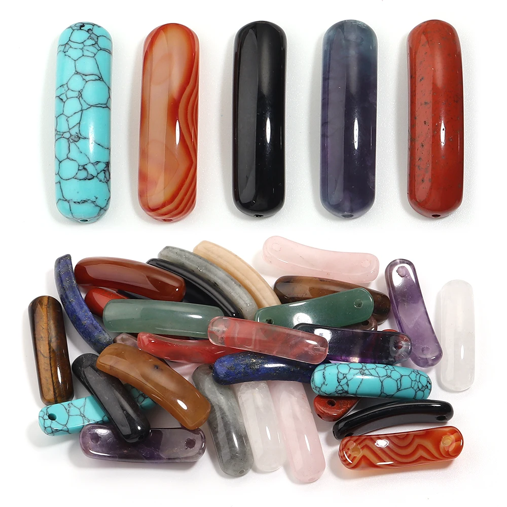 2pcs/lot Rectangle Shape Charms Beads Natural Stone Amethyst Agate Lapis Lazuli Connector Beads DIY Pendant Bracelet Accessories
2pcs/lot Rectangle Shape Charms Beads Natural Stone Amethyst Agate Lapis Lazuli Connector Beads DIY Pendant Bracelet Accessories