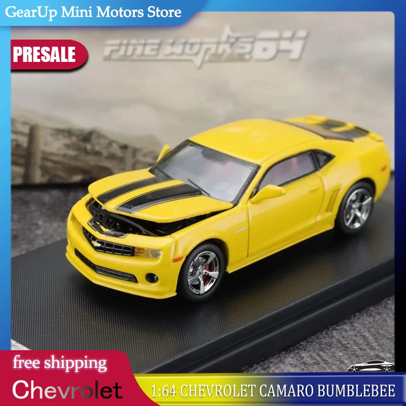 Chevrolet 596 Diecast Model Car Toy 1:64 Scale Camaro Bumblebee Miniature Alloy Collectible Vehicle Blue Gift For Boyfriend
Chevrolet 596 Diecast Model Car Toy 1:64 Scale Camaro Bumblebee Miniature Alloy Collectible Vehicle Blue Gift For Boyfriend