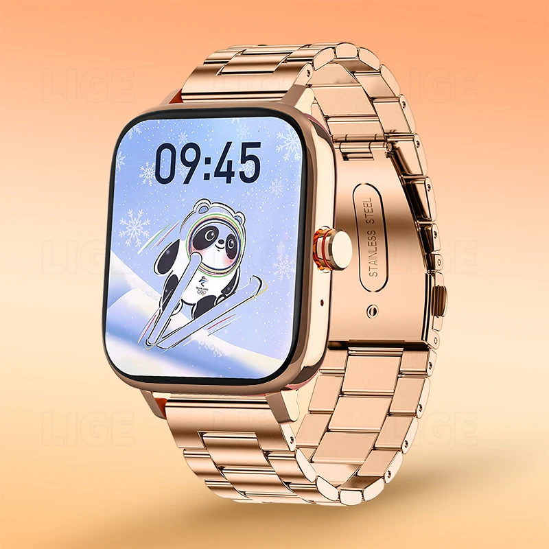 LIGE Full Touch Smart Watch Bluetooth Call Custom Dial Smartwatch For Men Android IOS Waterproof Health Bracelet Clock Man Women
LIGE Full Touch Smart Watch Bluetooth Call Custom Dial Smartwatch For Men Android IOS Waterproof Health Bracelet Clock Man Women