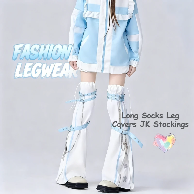 Summer Japanese Y2K Leg Warmer Subculture Strap Leg Cover Spicy Girl JK Student Pile Up Socks Women Lolita Long Socks Boot Cuffs
Summer Japanese Y2K Leg Warmer Subculture Strap Leg Cover Spicy Girl JK Student Pile Up Socks Women Lolita Long Socks Boot Cuffs
