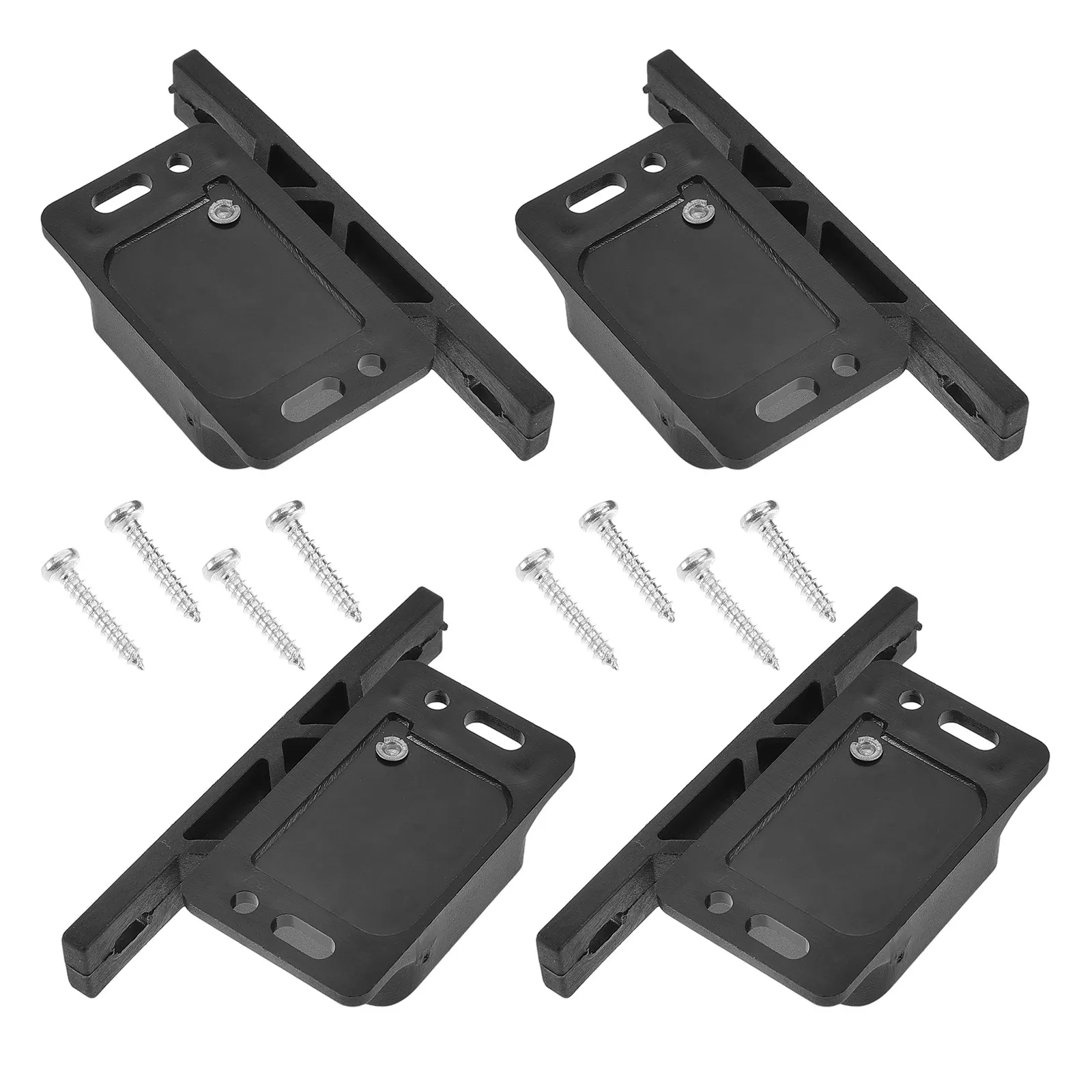 4Set Rv Cabinet Latch Push to Close Drawer Lock for Camper Motorhome Trailer Interior Door Storage Box Secure Sidemount Catch
4Set Rv Cabinet Latch Push to Close Drawer Lock for Camper Motorhome Trailer Interior Door Storage Box Secure Sidemount Catch