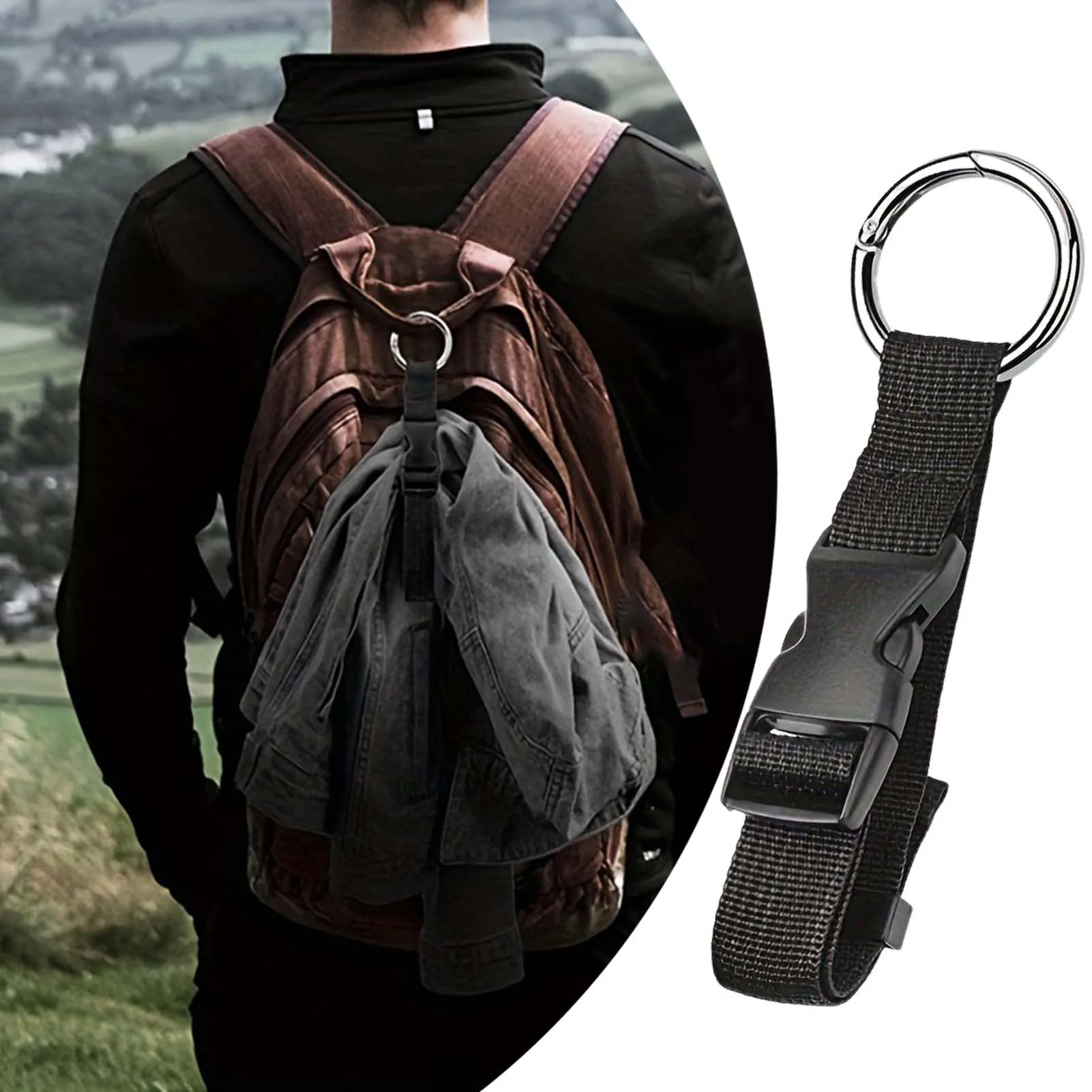 Travel Luggage Fixed Strap Backpack External Strap Portable Strap With Release Buckle Add-A-Bag Luggage Strap Belt Jacket Holder
Travel Luggage Fixed Strap Backpack External Strap Portable Strap With Release Buckle Add-A-Bag Luggage Strap Belt Jacket Holder