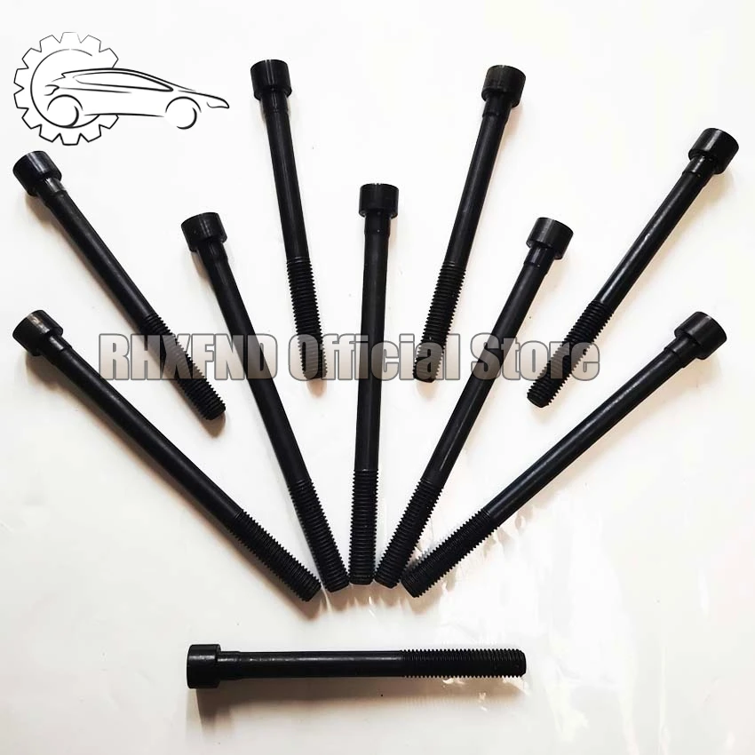 10pcs Engine cylinder head bolt nut LD23 for Nissan Serena/Vanette 2283cc 2.3D 1994-
10pcs Engine cylinder head bolt nut LD23 for Nissan Serena/Vanette 2283cc 2.3D 1994-
