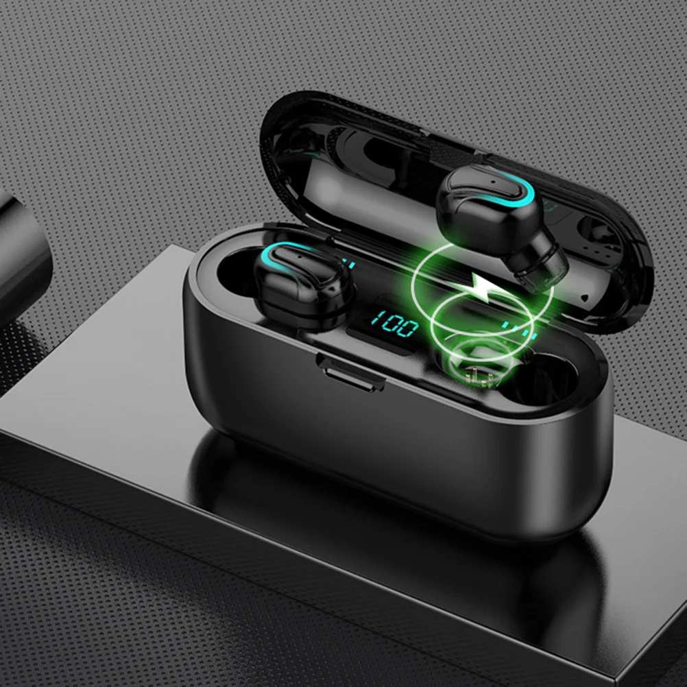 1 set 1 Set Wireless Earbuds 5.0 Black Mini Invisible Stereo Earphones Charging Case Sound Large Sport
1 set 1 Set Wireless Earbuds 5.0 Black Mini Invisible Stereo Earphones Charging Case Sound Large Sport