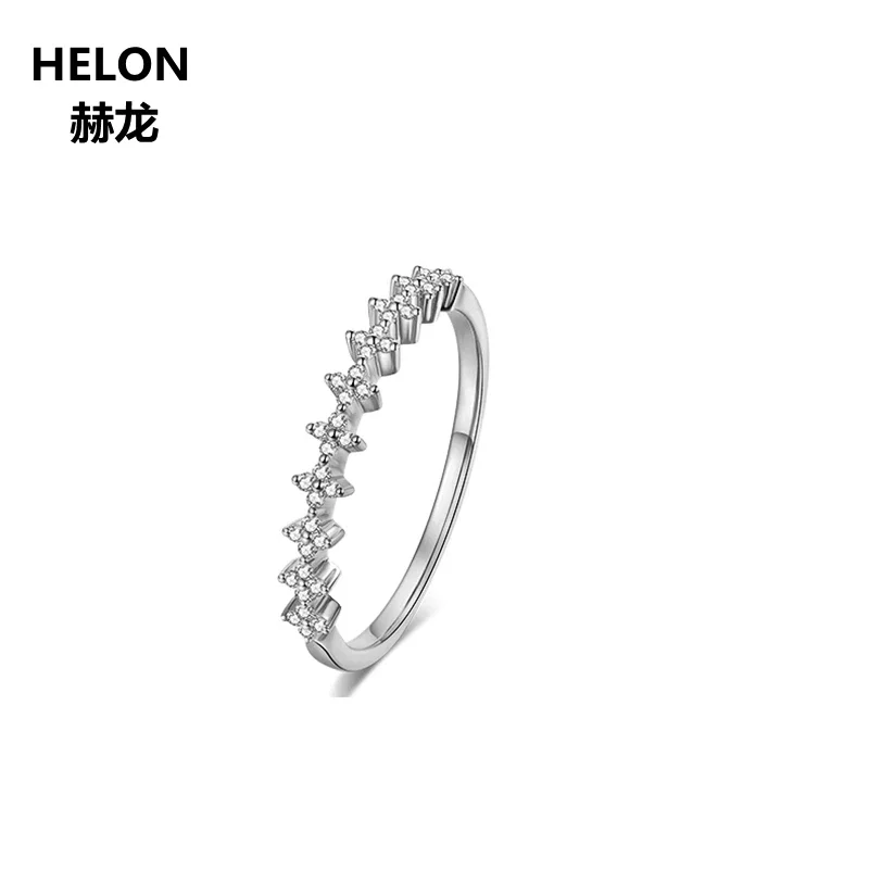 Solid 10k White Gold Women Anniversary Band 0.2ct SI/H Natural Diamonds Engagement Wedding Ring
Solid 10k White Gold Women Anniversary Band 0.2ct SI/H Natural Diamonds Engagement Wedding Ring