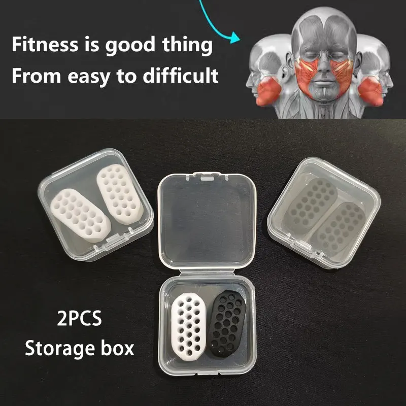 1/2Pcs Large Jaw Exerciser Fitness Jawline Muscle Training Double Chin Reducer Neck Face Slimming Mouth Jawliner Silicone Chew
1/2Pcs Large Jaw Exerciser Fitness Jawline Muscle Training Double Chin Reducer Neck Face Slimming Mouth Jawliner Silicone Chew