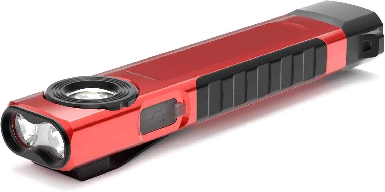 Перезаряжаемый фонарик EDC 1500 люмен, 8 режимов, водонепроницаемый, магнитный, зарядка через USB-C
Перезаряжаемый фонарик EDC 1500 люмен, 8 режимов, водонепроницаемый, магнитный, зарядка через USB-C