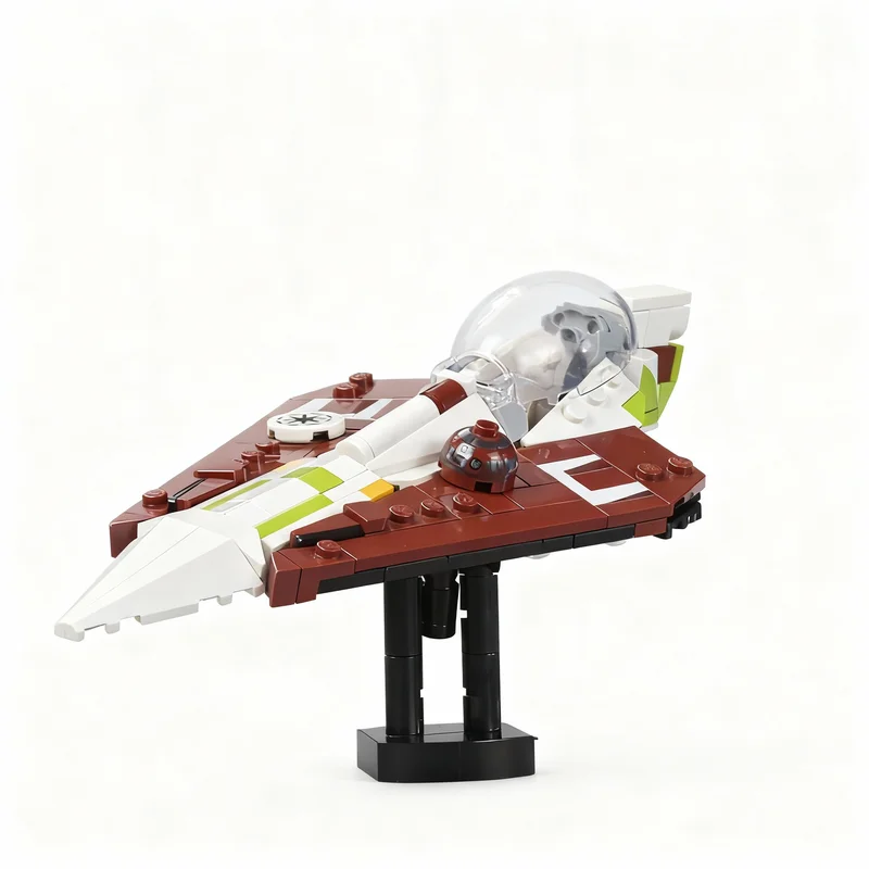 274PCS MOC Space Battle Delta 7 Starfighter Master Plo Koon Model Technology DIY Creative Building Blocks Display Birthday Gift
274PCS MOC Space Battle Delta 7 Starfighter Master Plo Koon Model Technology DIY Creative Building Blocks Display Birthday Gift