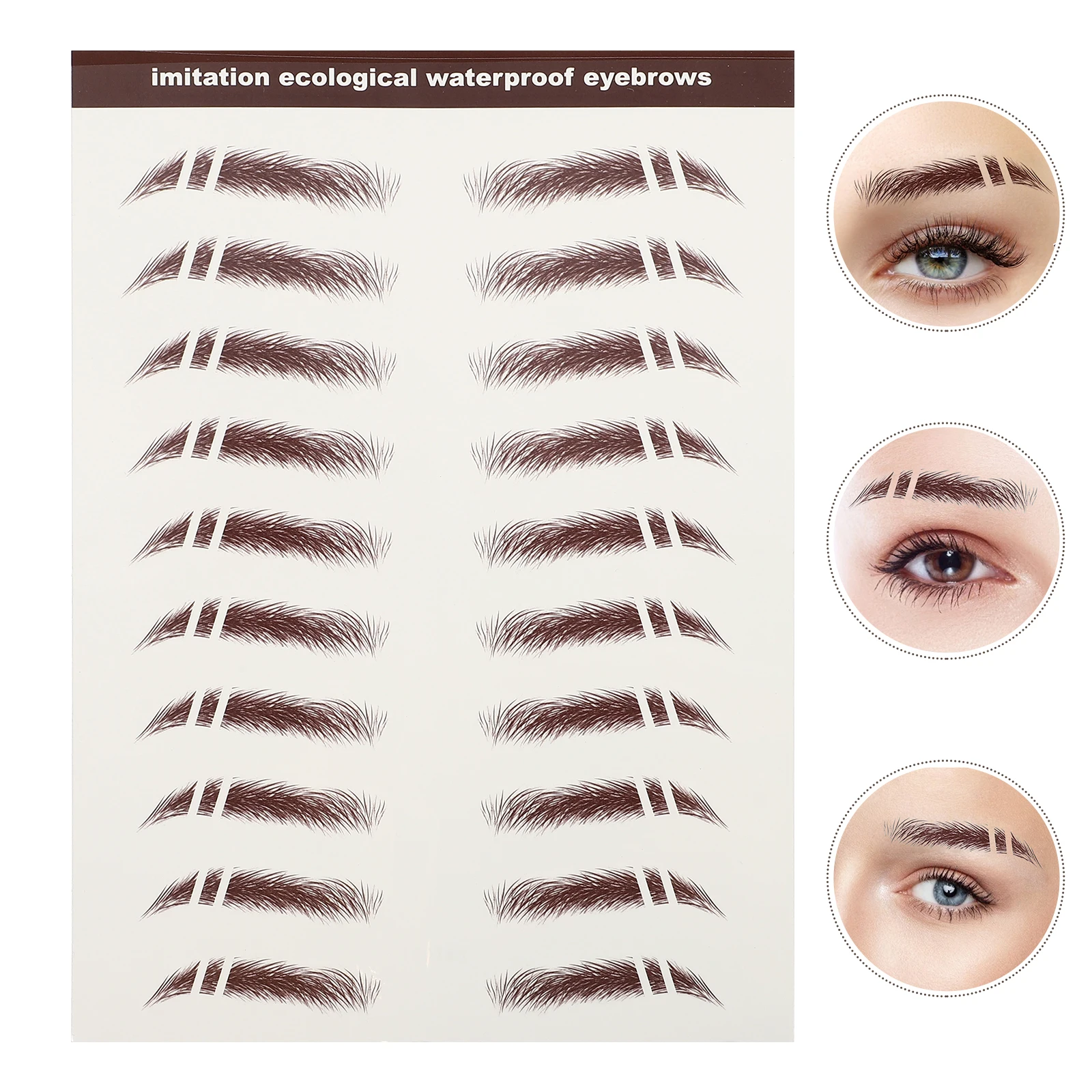 6 Pcs Eyebrow Patch Stick on European and American Sticker Soy Ink Hair Stickers
6 Pcs Eyebrow Patch Stick on European and American Sticker Soy Ink Hair Stickers