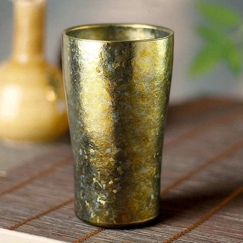 Vintage Pure Titanium Coffee Mug,Creativity Double-layer Tree Texture Weave Breakfast Mule Milk Beer 300 ml Juice Cup,Tumbler
Vintage Pure Titanium Coffee Mug,Creativity Double-layer Tree Texture Weave Breakfast Mule Milk Beer 300 ml Juice Cup,Tumbler