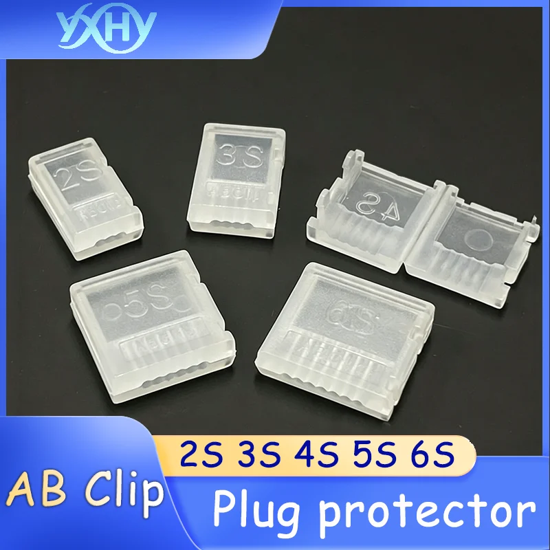 100pcs AB Lithium Battery Balance Head Protector for 2S, 3S, 4S, 5S, 6S Balanced Charging and Voyage Models - Plug Insertion and
100pcs AB Lithium Battery Balance Head Protector for 2S, 3S, 4S, 5S, 6S Balanced Charging and Voyage Models - Plug Insertion and