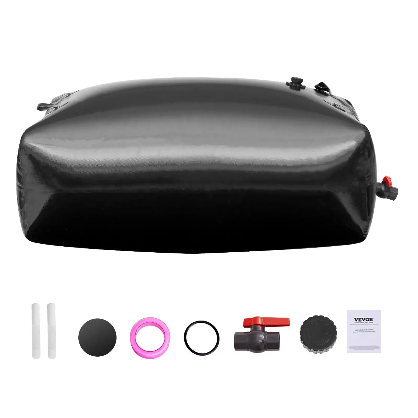 Portable Water Storage Bladder 142.7 Gal PVC Collapsible Water Tank Black
Portable Water Storage Bladder 142.7 Gal PVC Collapsible Water Tank Black