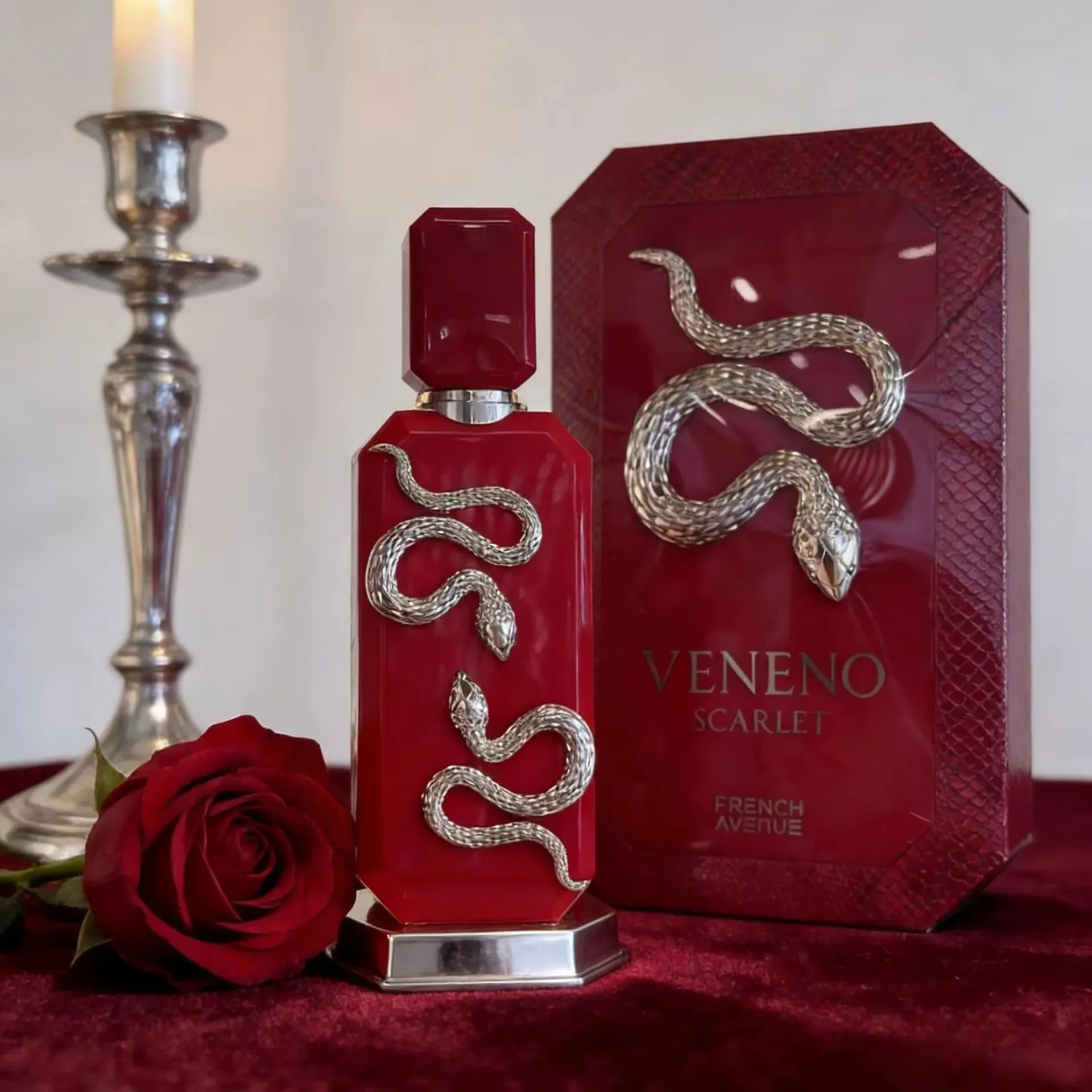 100ML Veneno Bianco Scarlet Long-Lasting Veneno Bianco Scarlet French Avenue Spicy Premium Amber Spray Perfume for Woman and Man
100ML Veneno Bianco Scarlet Long-Lasting Veneno Bianco Scarlet French Avenue Spicy Premium Amber Spray Perfume for Woman and Man
