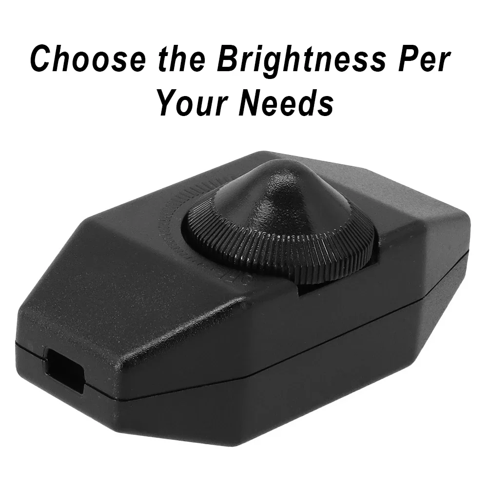 Switch Dimmer Bring Your Lighting to Life with Inline LED Dimmer Switch Built in Rotary ON/OFF & Knob Dimming Control
Switch Dimmer Bring Your Lighting to Life with Inline LED Dimmer Switch Built in Rotary ON/OFF & Knob Dimming Control