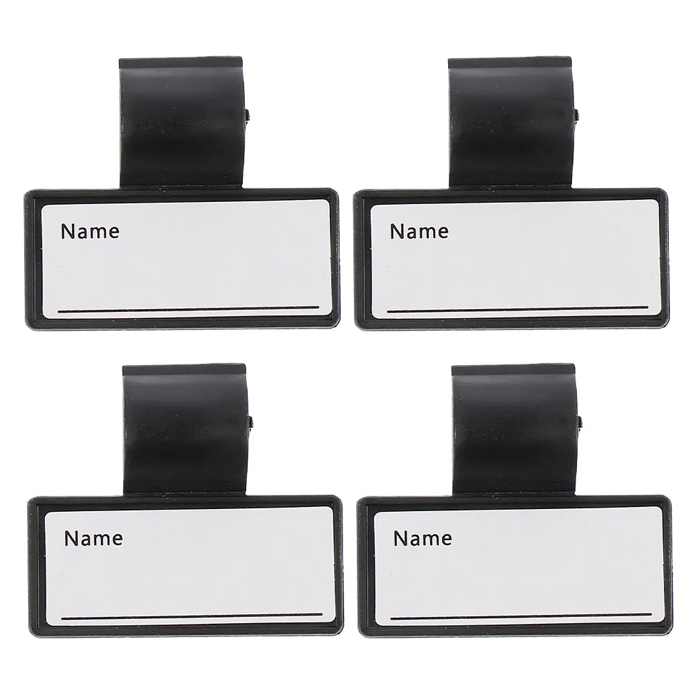 4Pcs Sturdy ABS Doctor Name Tags Writable Surface Clip Tool Identification Label Accessories Hospital Use
4Pcs Sturdy ABS Doctor Name Tags Writable Surface Clip Tool Identification Label Accessories Hospital Use