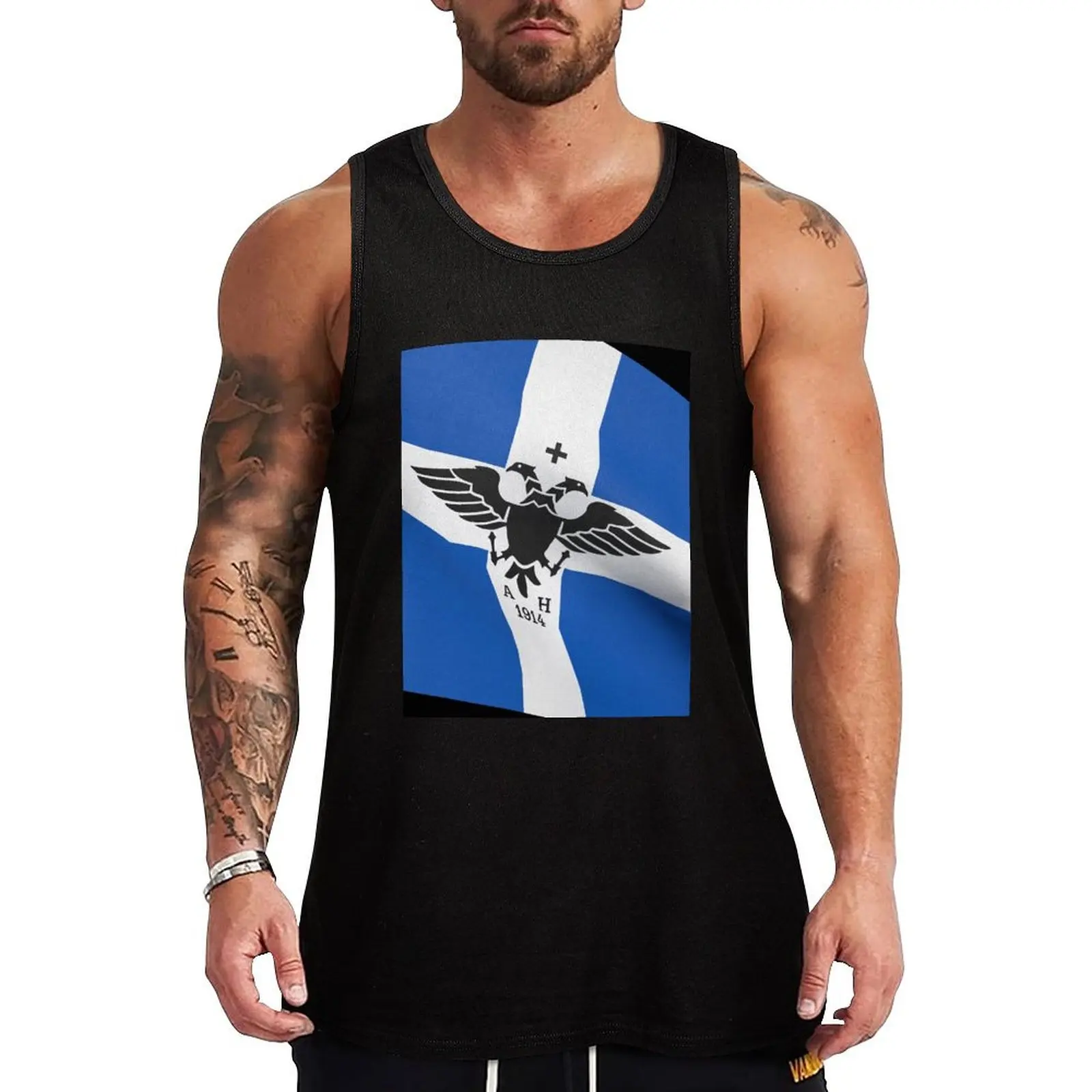 The flag of Northern Epirus Tank Top Everyday Wear Tank Top Comfortable Lightweight Shirt
The flag of Northern Epirus Tank Top Everyday Wear Tank Top Comfortable Lightweight Shirt