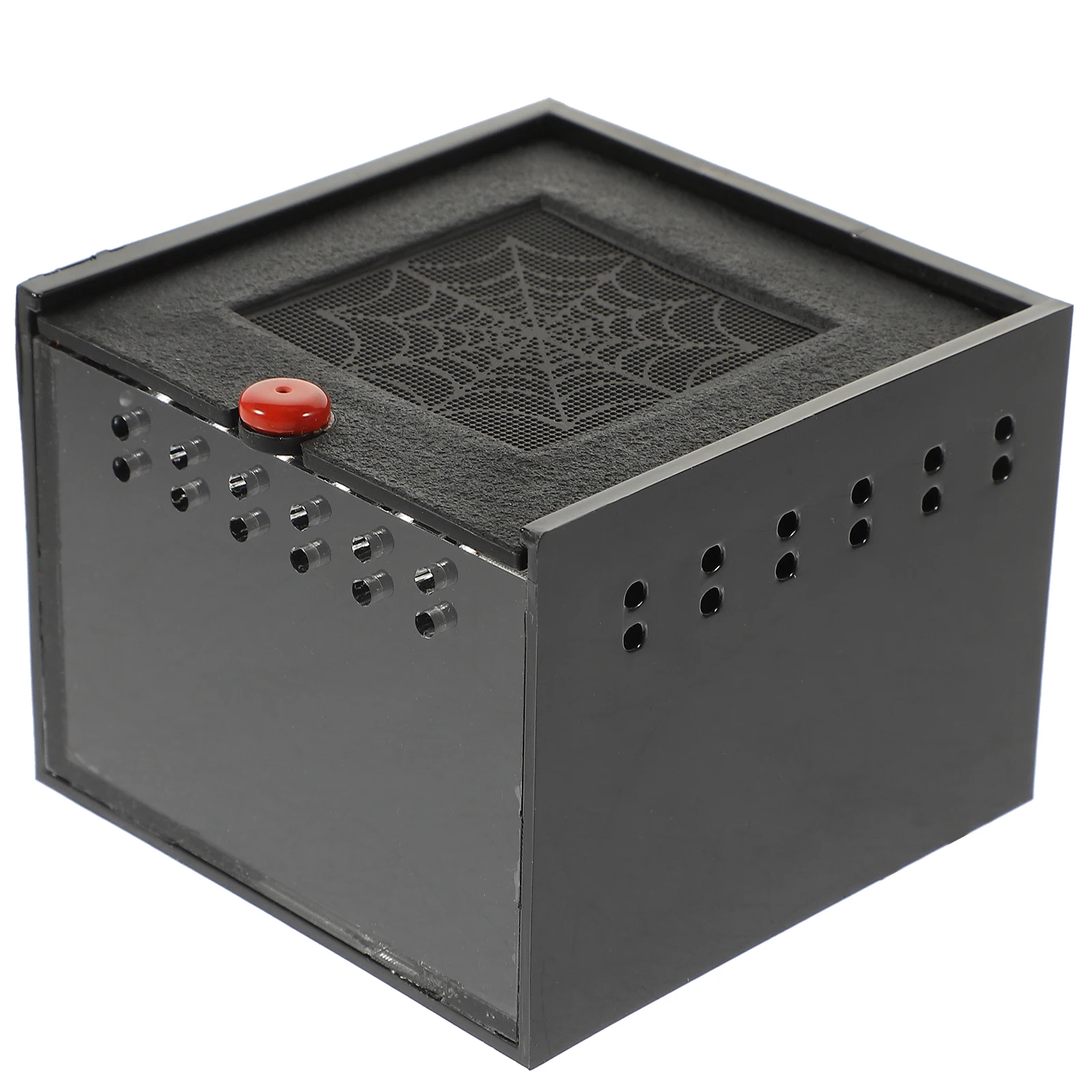 Breathable Reptile Terrarium Spider Feeding Box Jumping Spider Tank With Small Ventilation Holes For Snakes Tarantulas
Breathable Reptile Terrarium Spider Feeding Box Jumping Spider Tank With Small Ventilation Holes For Snakes Tarantulas
