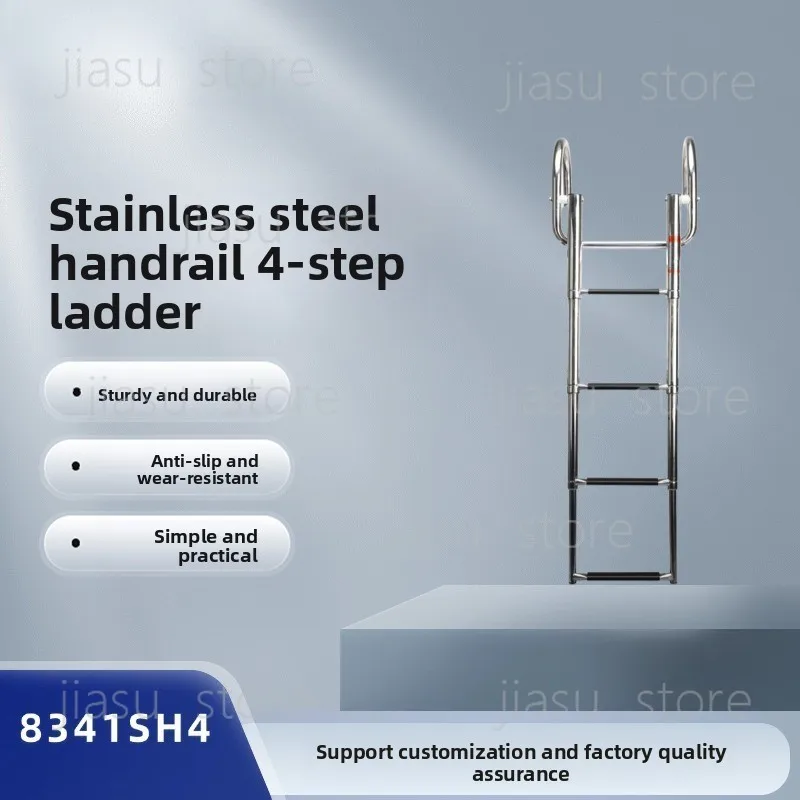 Yacht Embarkation Ladder Stainless Steel Handrail Swimming Ladder Marine Hardware Fittings
Yacht Embarkation Ladder Stainless Steel Handrail Swimming Ladder Marine Hardware Fittings