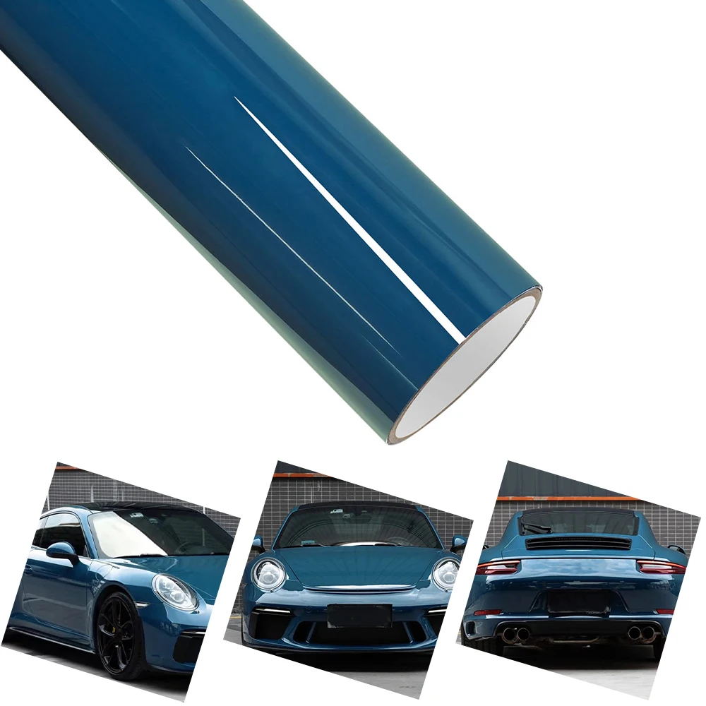 PET Neptune Blue Glossy Car Vinyl Wrap Film With Air Release Technology Vehicle Body Self Adhesive Auto Styling Decoration Decal
PET Neptune Blue Glossy Car Vinyl Wrap Film With Air Release Technology Vehicle Body Self Adhesive Auto Styling Decoration Decal