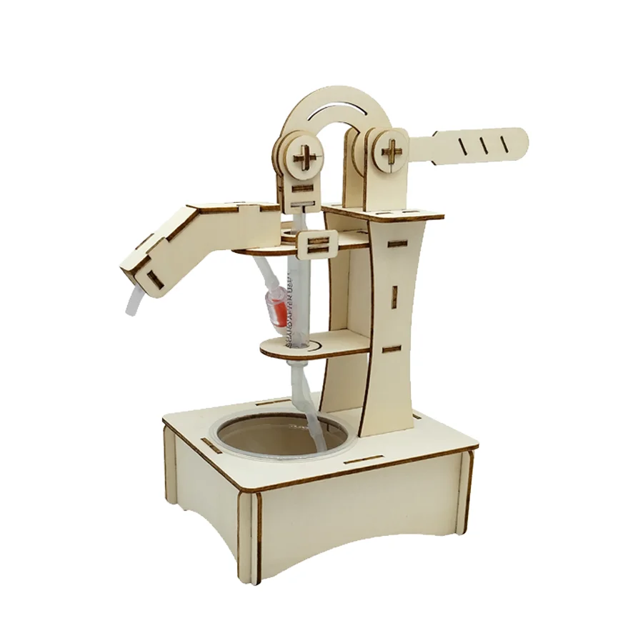 DIY Hand-pressed Water Pump Model Physics Science Toys Experimental Tool Kit Learning Educational Toy School Project Supply
DIY Hand-pressed Water Pump Model Physics Science Toys Experimental Tool Kit Learning Educational Toy School Project Supply