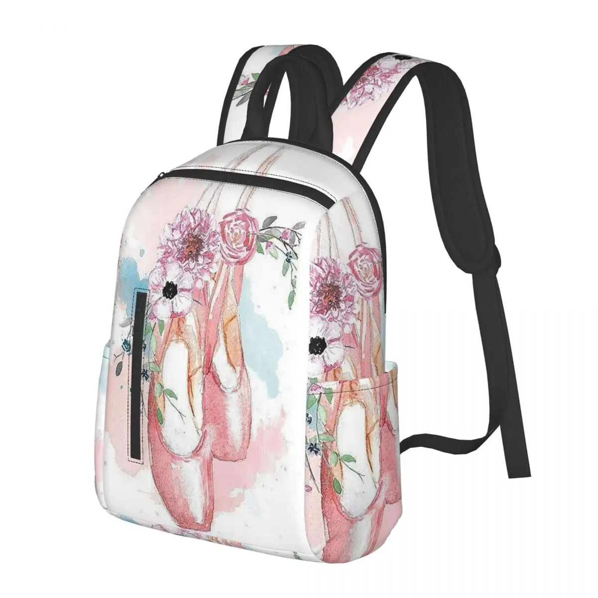Vibrant Ballet Shoes With Ribbon Student Backpack School Bag Hiking Travel Daypack for Men Women Bookbag Shoulder Bags
Vibrant Ballet Shoes With Ribbon Student Backpack School Bag Hiking Travel Daypack for Men Women Bookbag Shoulder Bags