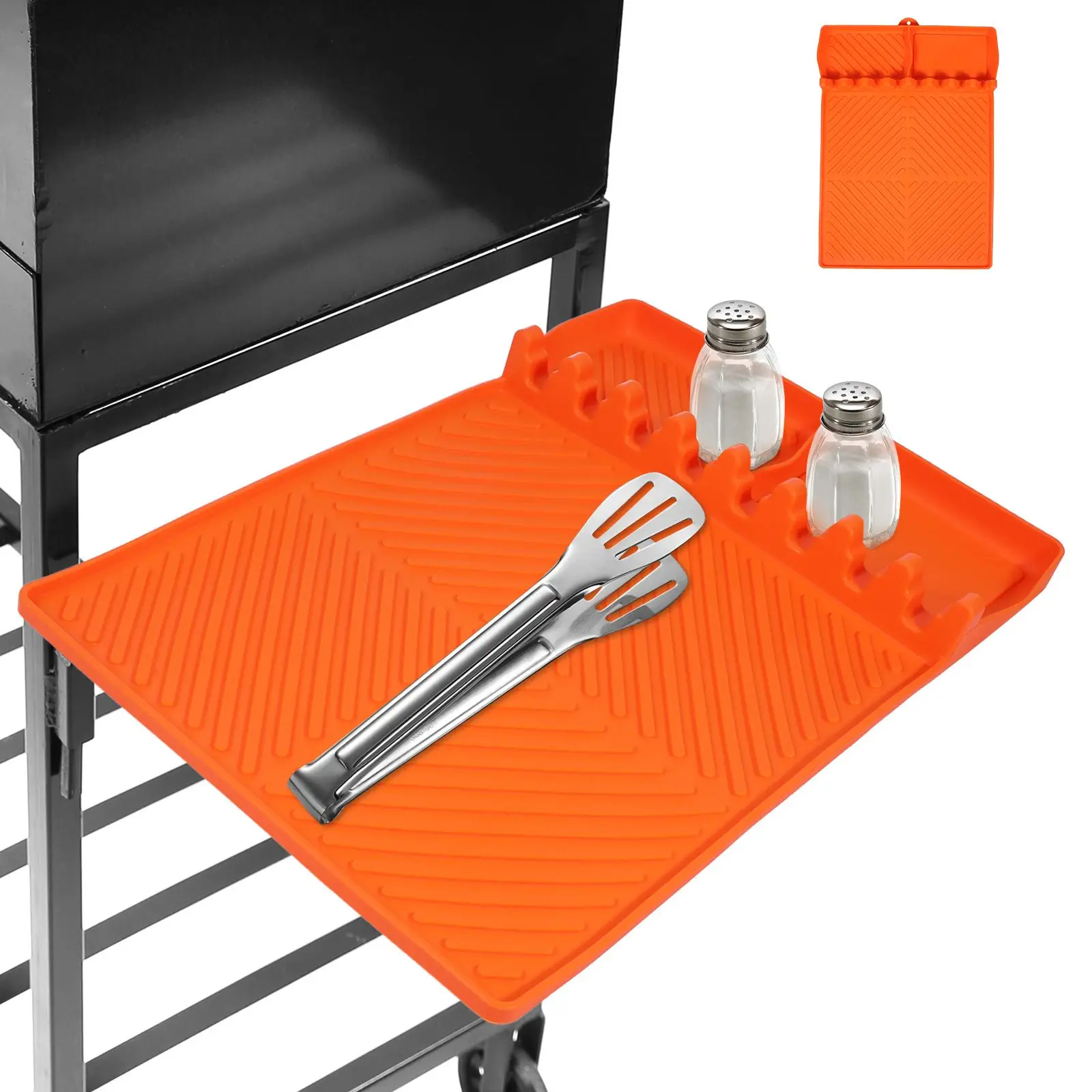 Silicone Griddle Mat BBQ Grill Protective Pad Non Slip Heat Resistant Baking Tray Cover Storage Mat Kitchen Tools Organizer
Silicone Griddle Mat BBQ Grill Protective Pad Non Slip Heat Resistant Baking Tray Cover Storage Mat Kitchen Tools Organizer
