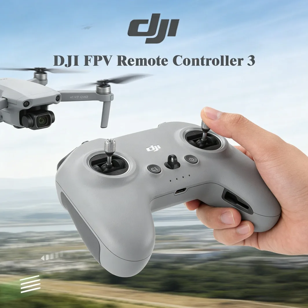 DJI FPV Remote Controller 3– O4 Built-in Antenna,10h Battery, M Mode for Avata 2 NEW
DJI FPV Remote Controller 3– O4 Built-in Antenna,10h Battery, M Mode for Avata 2 NEW