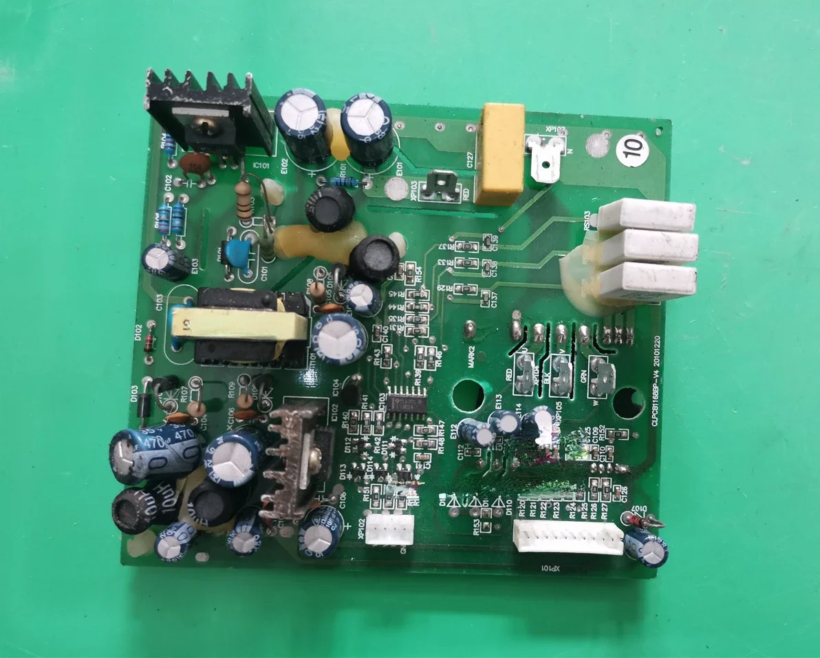 Applicable to CLPCB1167BP-V4 CLPCB1168BP-V4 module of variable frequency air conditioning external unit power board
Applicable to CLPCB1167BP-V4 CLPCB1168BP-V4 module of variable frequency air conditioning external unit power board