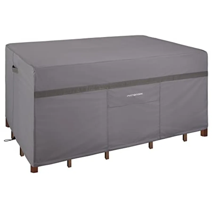 Patio Table Covers Waterproof Rectangular, Hickory Patio Furniture Cover Gray Outdoor Lawn Table and 79 Chairs Covers All Weath
Patio Table Covers Waterproof Rectangular, Hickory Patio Furniture Cover Gray Outdoor Lawn Table and 79 Chairs Covers All Weath
