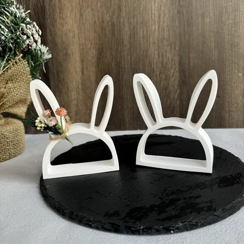 Easter Rabbit Silicone Mold Hollow Rabbit Gypsum Ornaments Handicrafts Gifts Baking Mould Aromatherapy Candle Making Supplies
Easter Rabbit Silicone Mold Hollow Rabbit Gypsum Ornaments Handicrafts Gifts Baking Mould Aromatherapy Candle Making Supplies