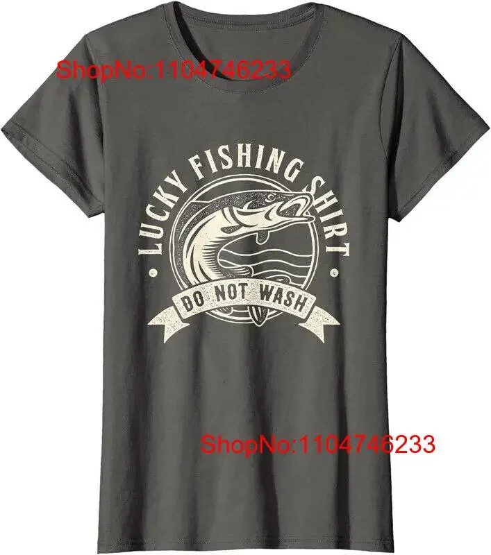 Lucky Fishing T Shirt Do Not Wash Funny Angler And Fish Ladies' Crewneck vintage Washed Slightly streetwear Stylish homme
Lucky Fishing T Shirt Do Not Wash Funny Angler And Fish Ladies' Crewneck vintage Washed Slightly streetwear Stylish homme