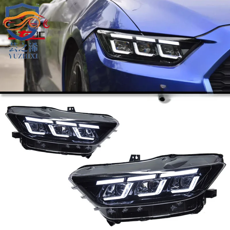 XCH For retrofitting 2015-2017 Ford Mustang headlight assemblies with LED daytime running lights, headlights, and turn signals.
XCH For retrofitting 2015-2017 Ford Mustang headlight assemblies with LED daytime running lights, headlights, and turn signals.