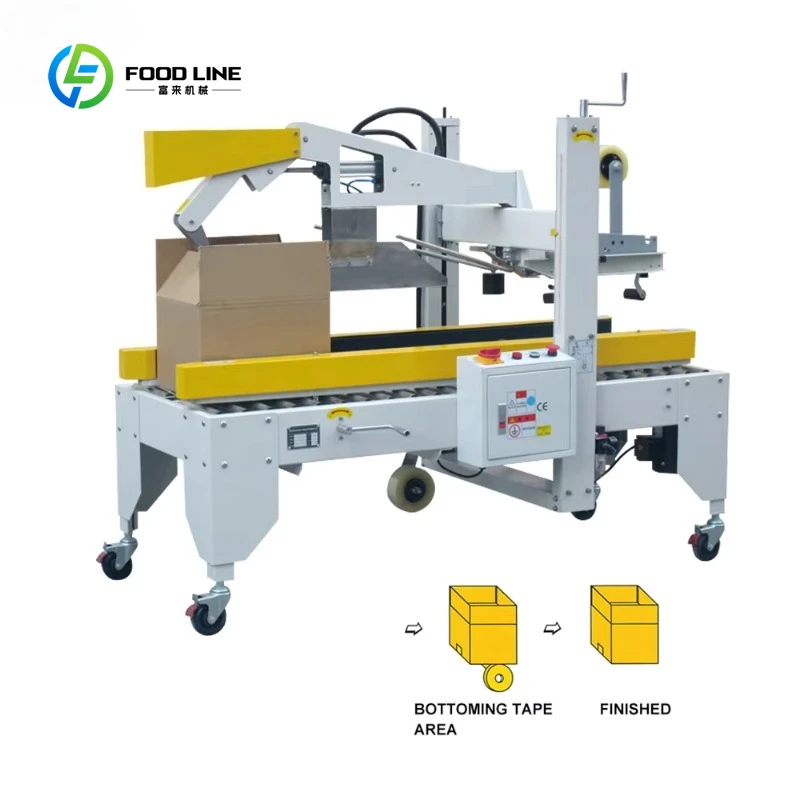 Customized Automatic Flaps Folding Carton Sealer Machine Heavy-Duty for Commercial Warehouse Logistics E-Commerce Packaging Line
Customized Automatic Flaps Folding Carton Sealer Machine Heavy-Duty for Commercial Warehouse Logistics E-Commerce Packaging Line