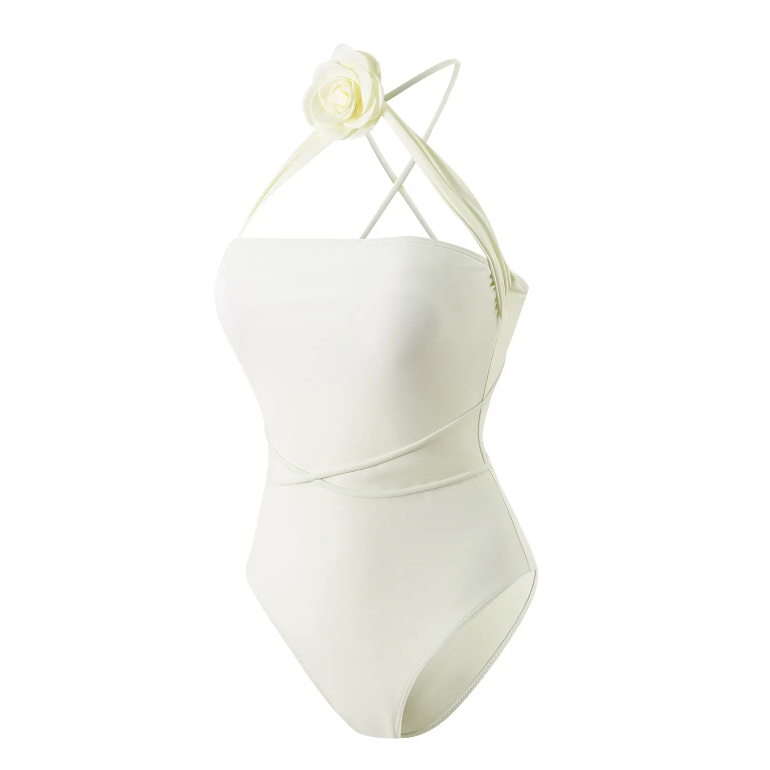 Sexy With 3D Flower Belt Bandeau Women Swimwear One Piece Swimsuit Female High Leg Cut Monokini Bather Bathing Suit Swim
Sexy With 3D Flower Belt Bandeau Women Swimwear One Piece Swimsuit Female High Leg Cut Monokini Bather Bathing Suit Swim