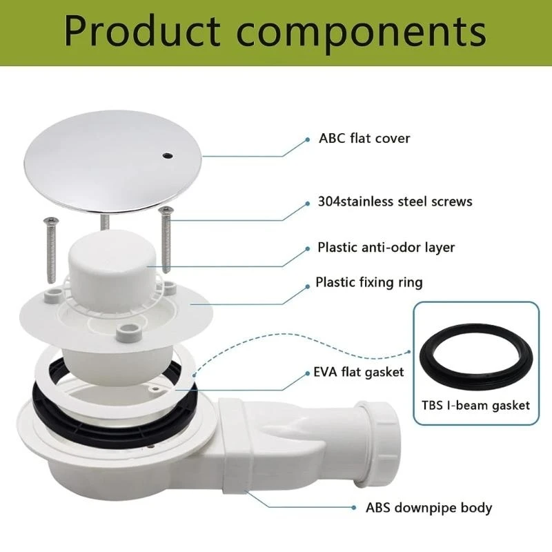 Low Shower Drain Trap Replacement Bathroom Tray Waste Drain Trap Shower Base Drain Siphons Drain Durable top sale
Low Shower Drain Trap Replacement Bathroom Tray Waste Drain Trap Shower Base Drain Siphons Drain Durable top sale