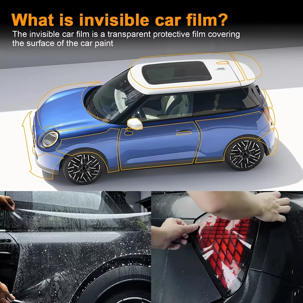 9Mil TPU Scratch-resistant For Mini Cooper Electric EV J01 E SE 2024 2025 Car Paint Protection Film Transparent Bra Per-cut PPF
9Mil TPU Scratch-resistant For Mini Cooper Electric EV J01 E SE 2024 2025 Car Paint Protection Film Transparent Bra Per-cut PPF